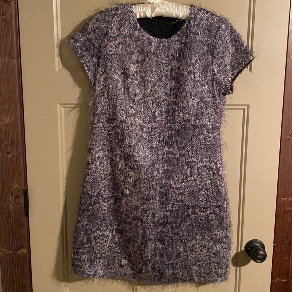 Banana Republic eyelash shift dress